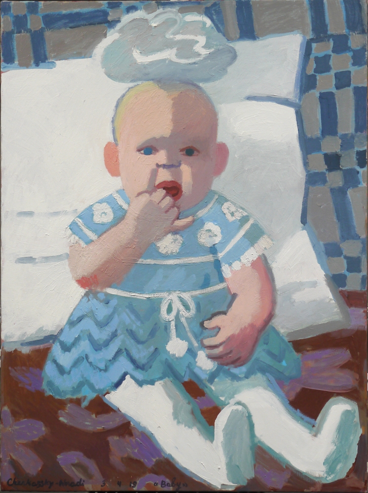 Baby, 2019
Oil on linen
31.5 x 23.5 inches