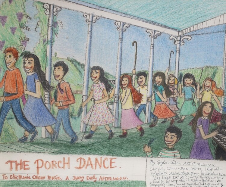 Gayleen Aiken The Porch Dance, c. 1980