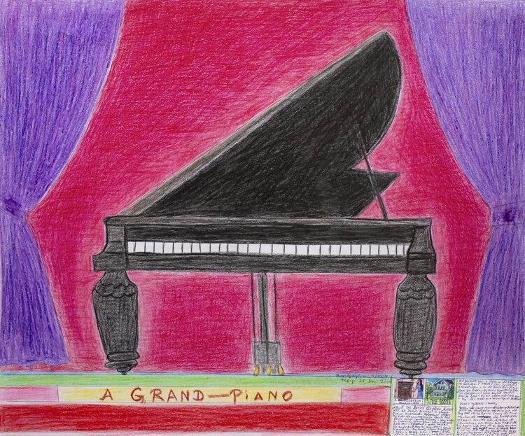 Gayleen Aiken A Grand-Piano, 2000