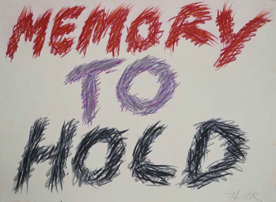 Memory To Hold, 1990
Pastel on paper
22 x 30 inches
