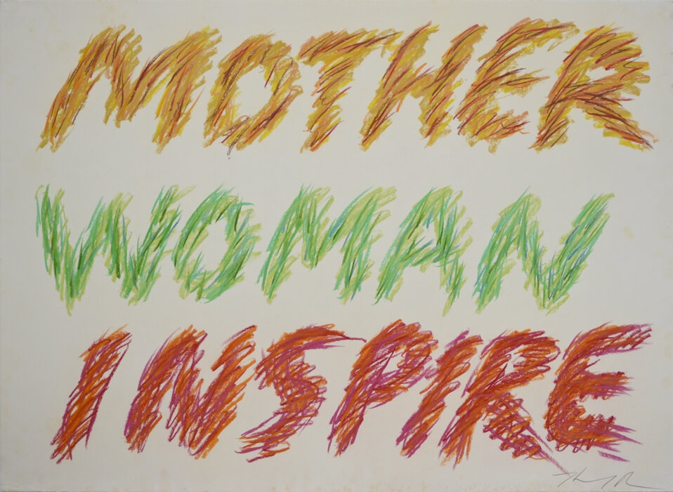 Mother Woman Inspire, 1990
Pastel drawing on paper
22 x 30 inches