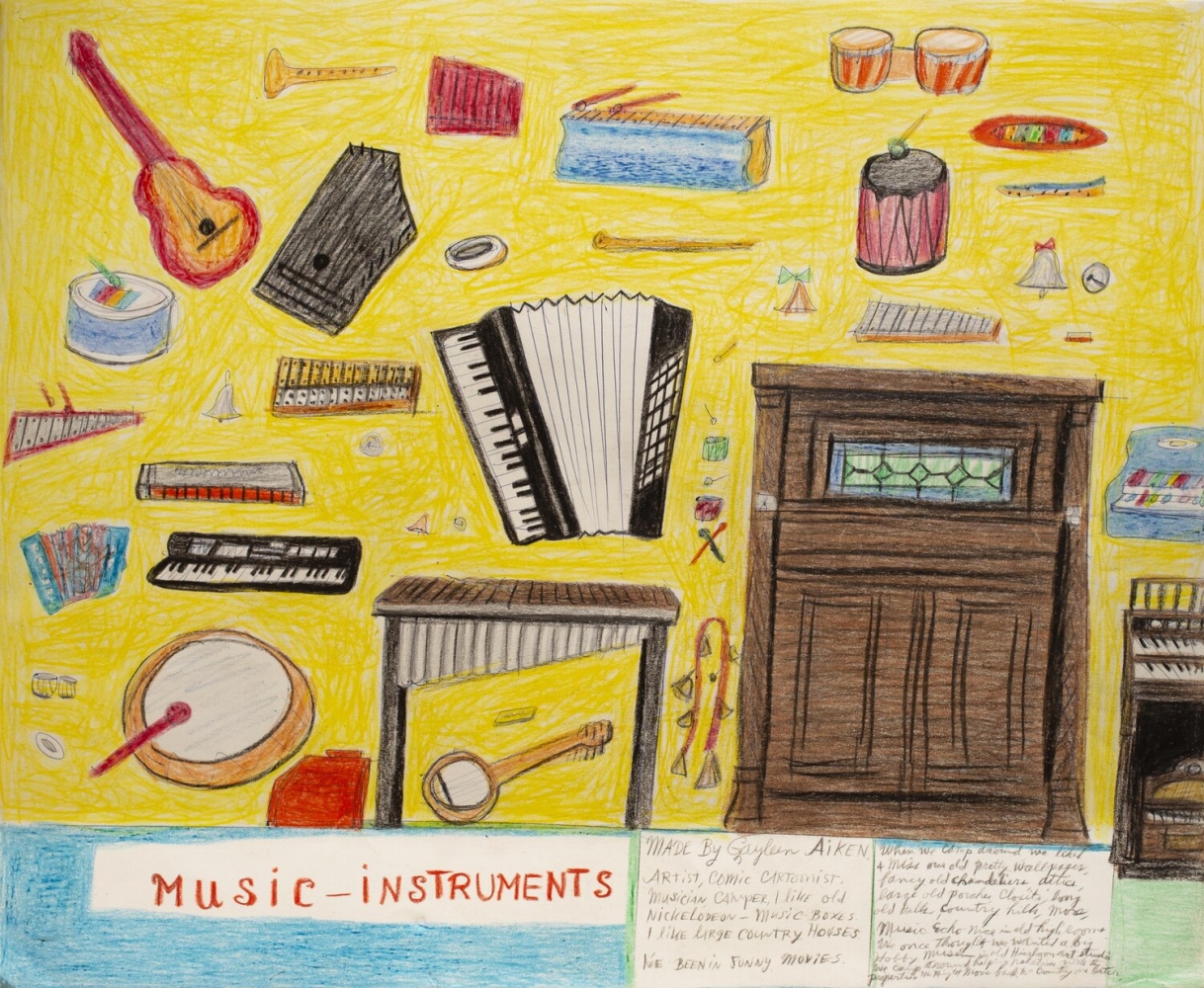 Gayleen Aiken Music - instruments, 2002