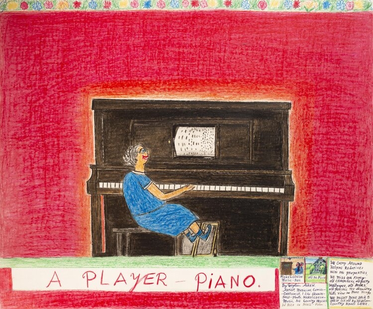 Gayleen Aiken, A Player - Piano, 1992