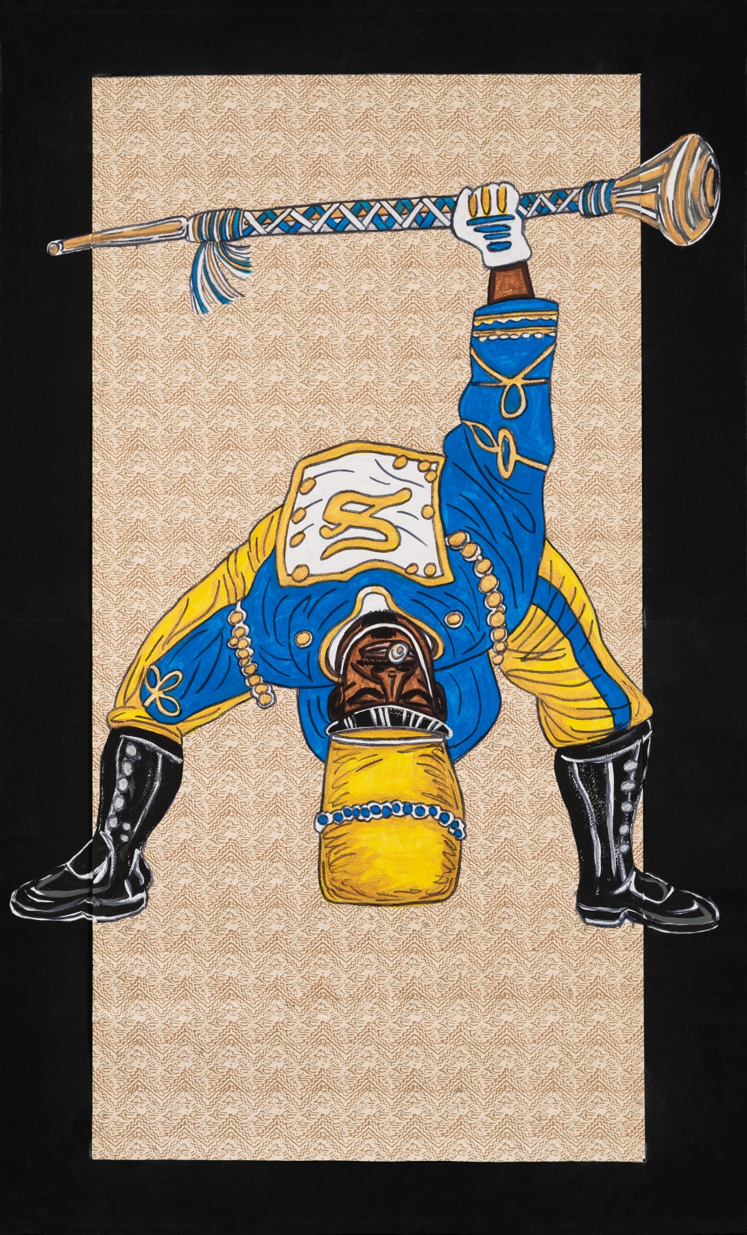 Keith Duncan, Southern University Drum Major 1, 2020
61 x 37 inches
