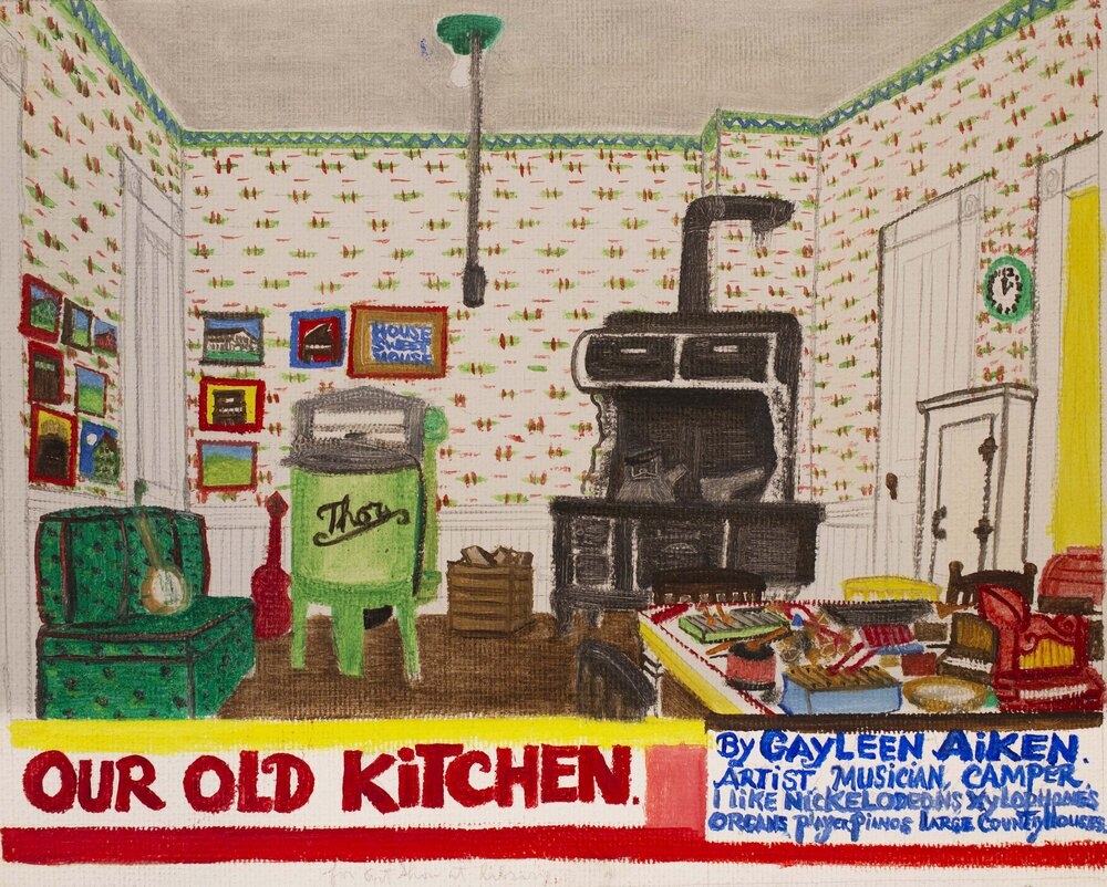 Gayleen Aiken, Our Old Kitchen, 1984