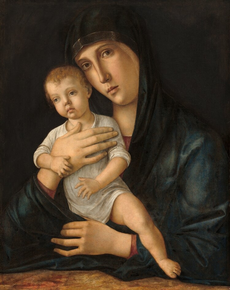 Giovanni Bellini, Madonna and Child, c.1480/1485