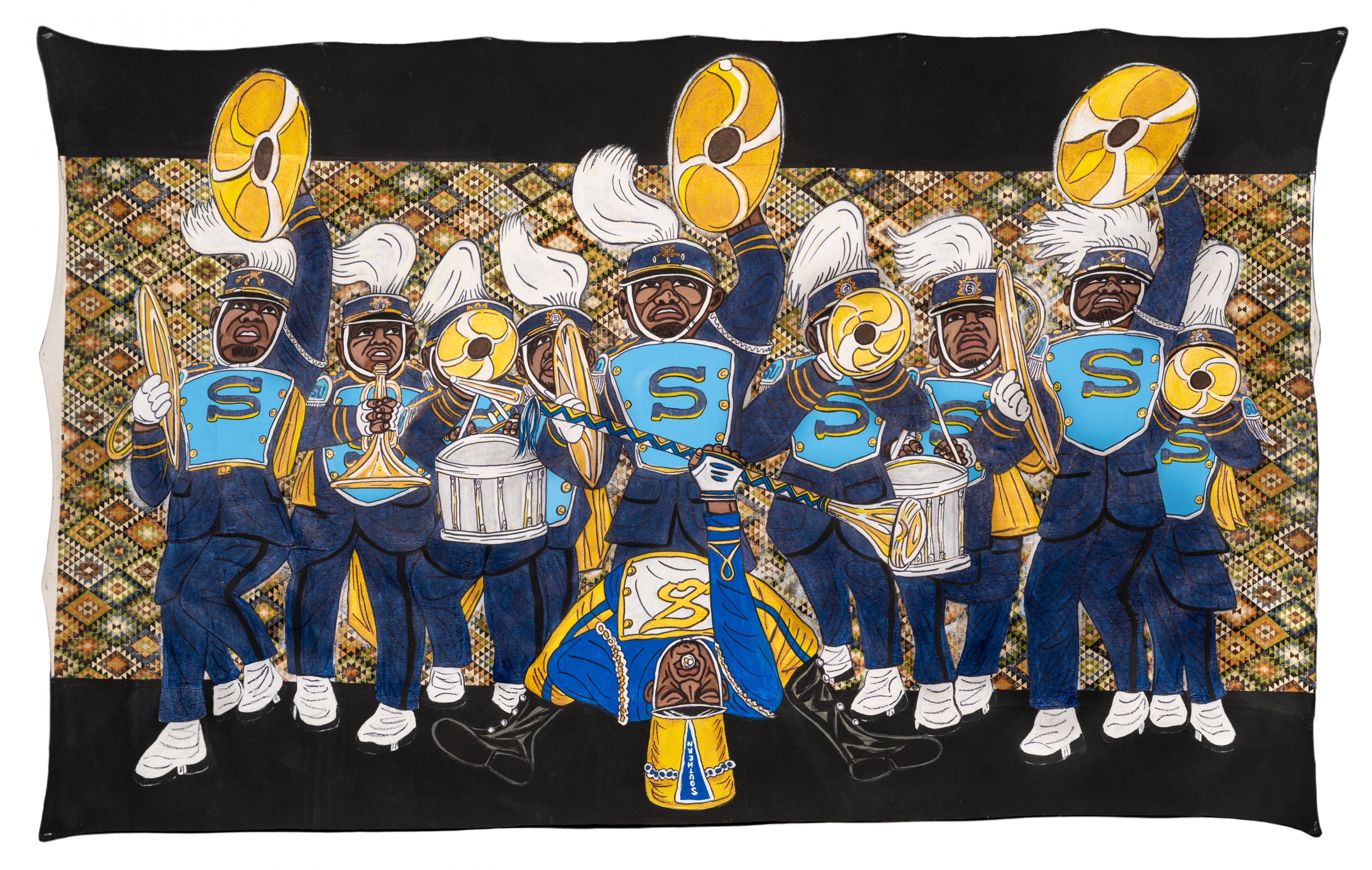 Keith Duncan, Southern University Marching Band, 2020
68 x 108 inches