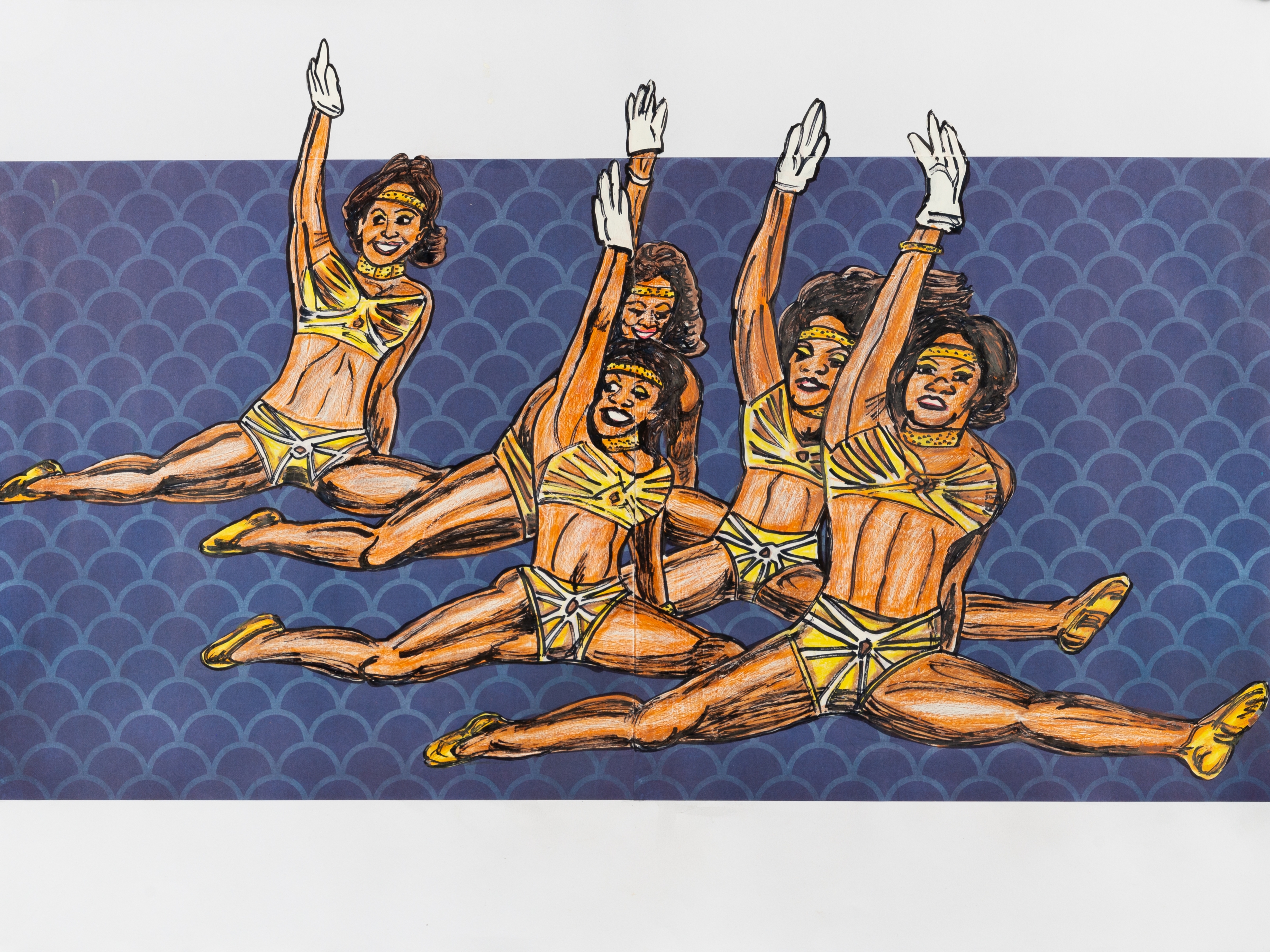 Keith Duncan, Southern University Dance Team 2, 2020
18 x 24 inches