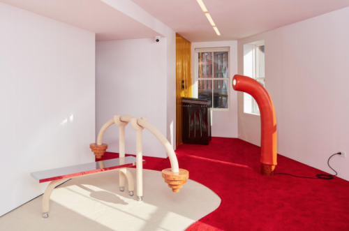 An Artist Invented a Mythical Beast Who Lives in This New York Townhouse