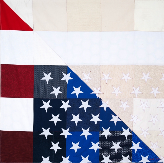 The Trump Era: Trump&amp;rsquo;s America, 2020

Assorted fabrics

59.5 x 59.75 in